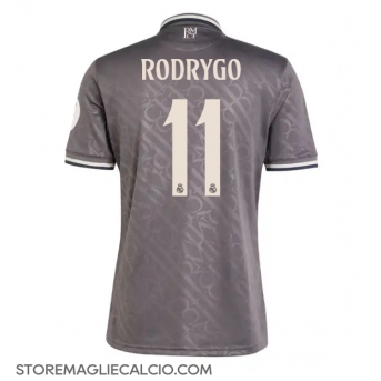 Real Madrid Rodrygo Goes #11 Maglia Gara Terza Repliche 2024-25